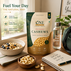One Superfoods Premium Cashews (Kaju) | Rich in Protein and Healthy Fats | Unsalted Cashews